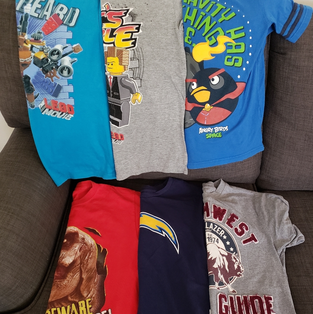 Boy's Short Sleeve and Long Sleeve T Shirts